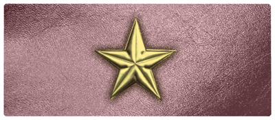 DNSEMP-L-430-GD-OR Star Gold-Orchid